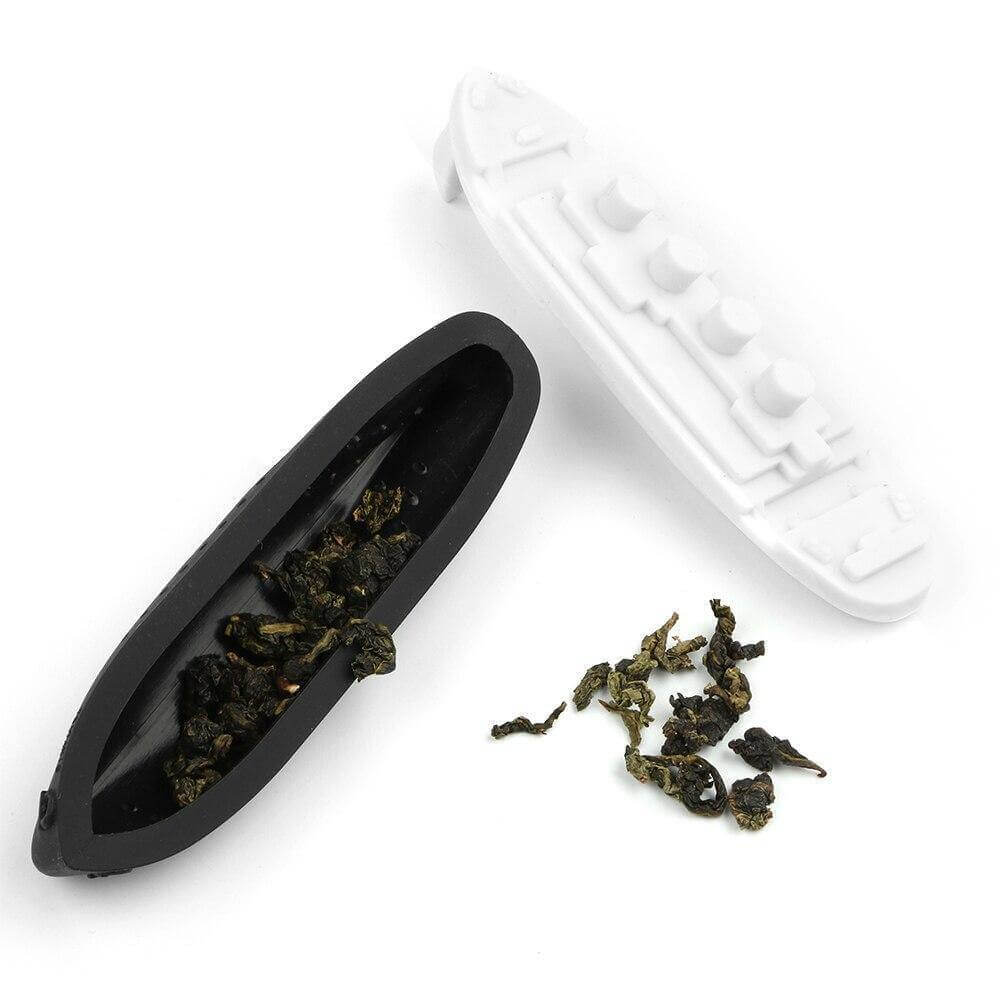 Infusor de té de barco hundido