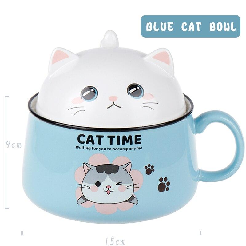 Cute Cat Noodle Bowl