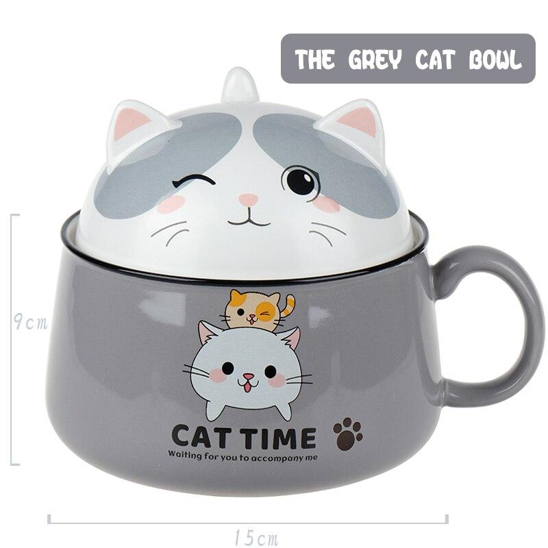 Cute Cat Noodle Bowl