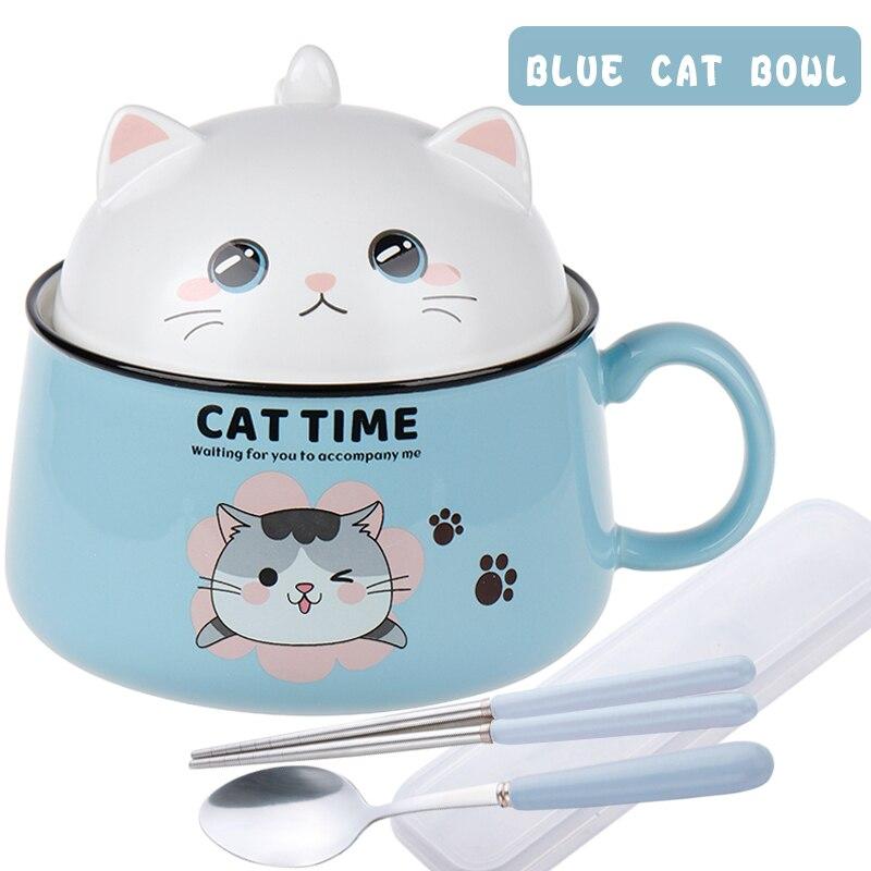 Cute Cat Noodle Bowl